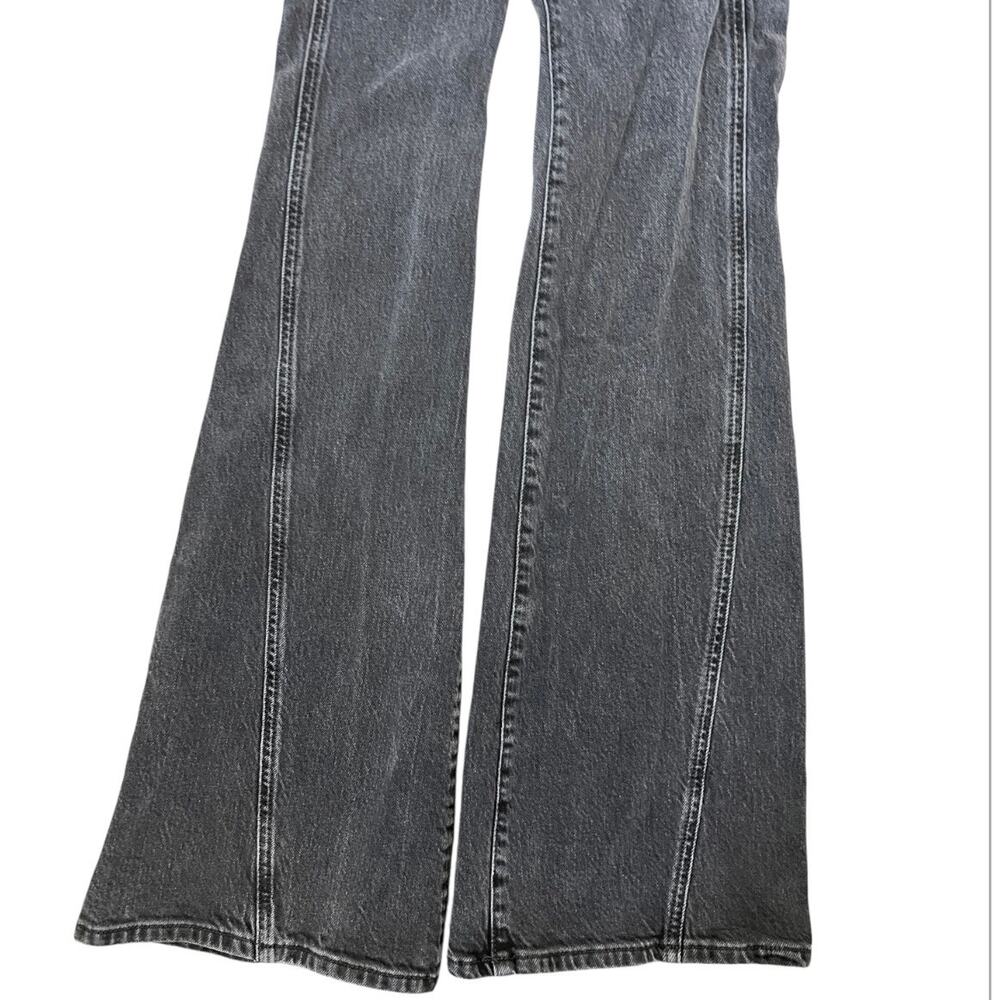 Free people we the free Florence flare jeans black retro bell bottoms boho - Picture 2 of 7